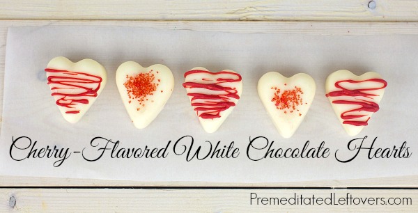 How to Make White Chocolate Candy Hearts 