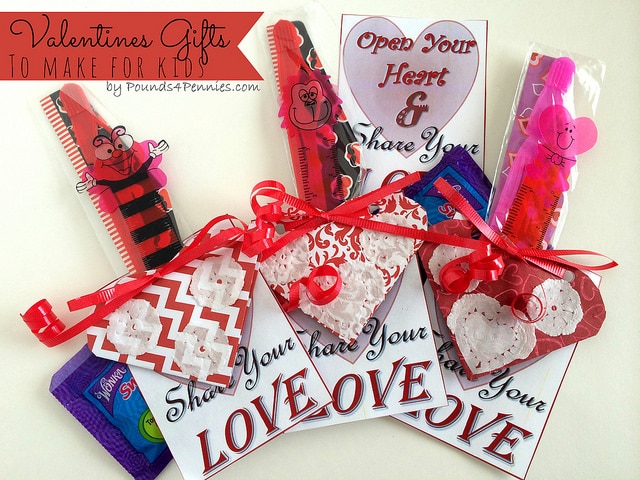 Valentine Cards for Kids - Valentine Gifts to Make - Pounds4Pennies