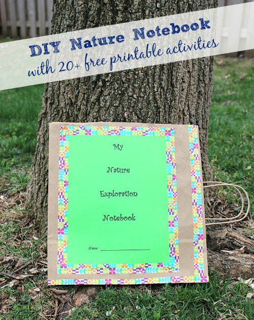 Create Your Own Nature Notebook - Earth Day Activities