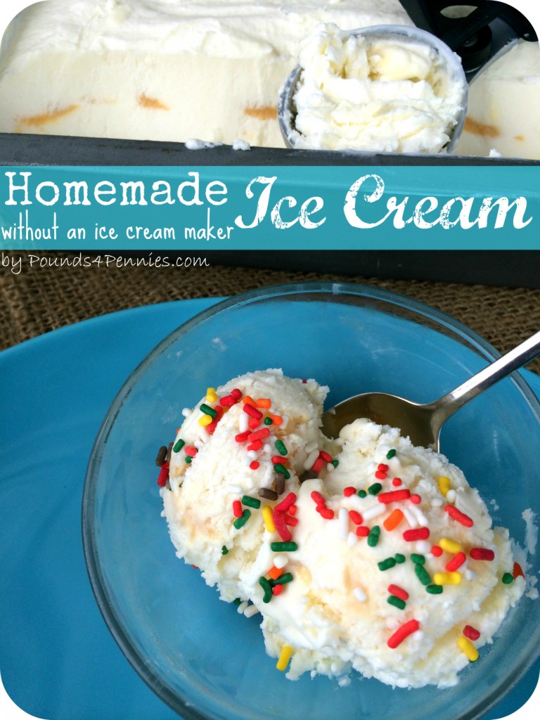 Homemade Ice Cream without Ice cream Maker 