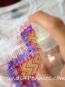 How to make Sharpie Tie Dye