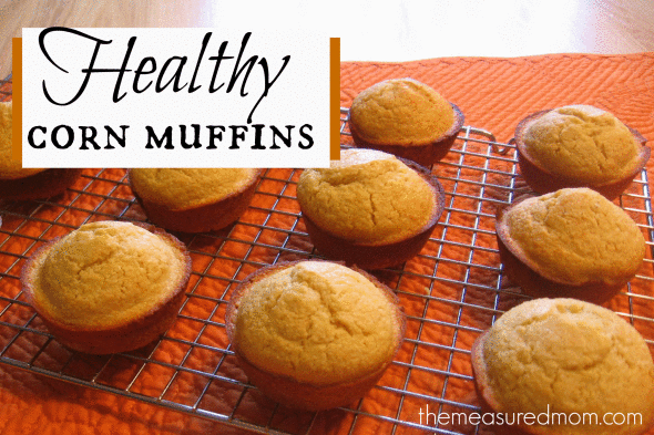 healthy corn muffins 590x393 Healthy Corn Muffins
