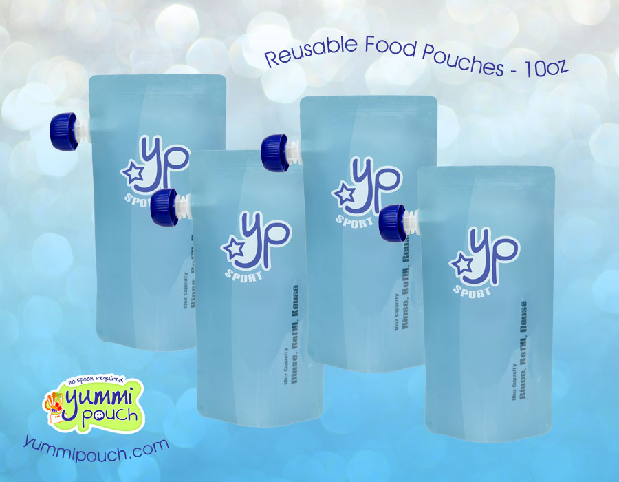 Yummi Pouch Reusable Food Pouch { Dishwasher Safe }