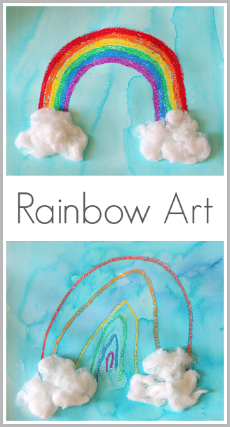 Rainbow Art for Kids~ Buggy and Buddy