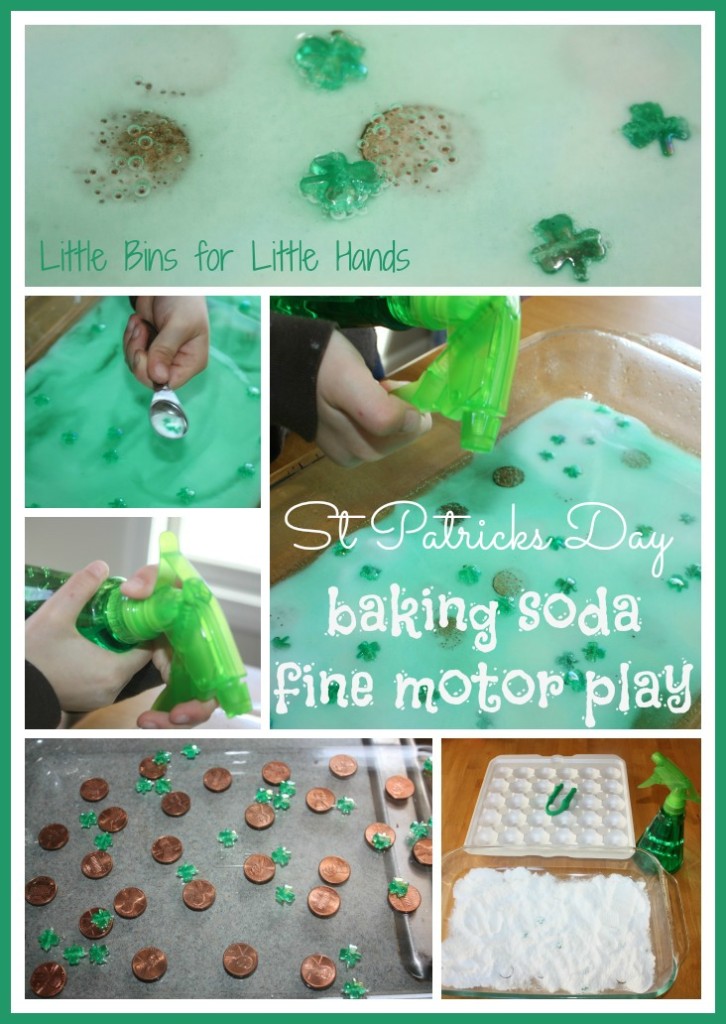 St Patricks Day Baking Soda Activity